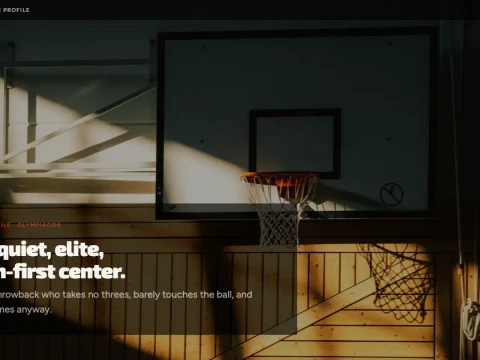 Milutinov: The quiet, elite, team-first center
