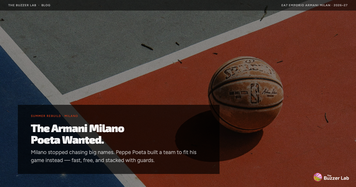 The Armani Milano Poeta Wanted